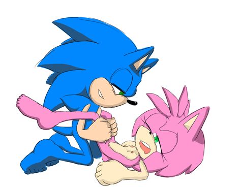 Rule 34 Amy Rose Animated Anthro Breasts Female Fur Hedgehog Lying Male Mammal Missionary
