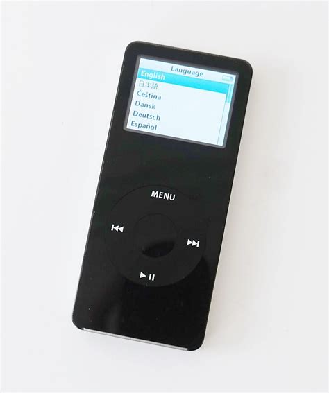 Apple Ipod Nano 1st Generation A1137 4gb Black Ma107lla Ipods