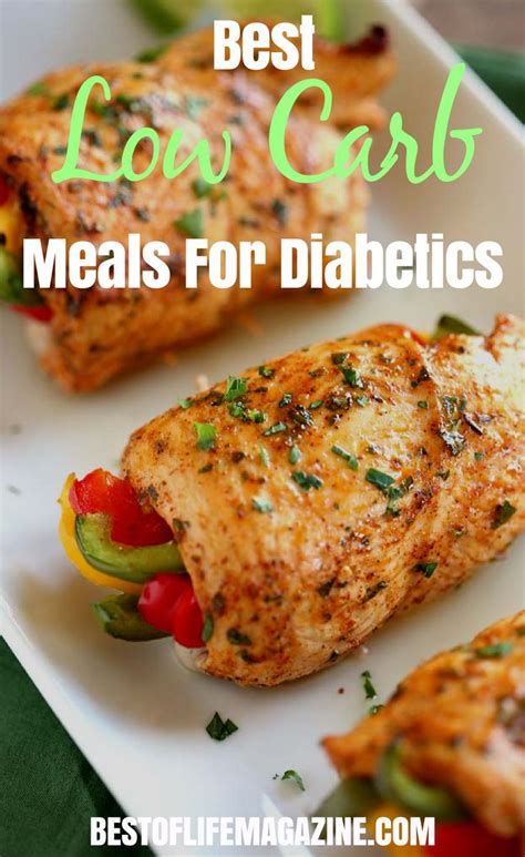 This is a condition in which your body doesn't produce or use adequate amounts insulin to function properly. There are easy to make low carb meals for diabetics that ...