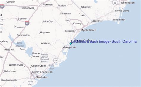 Litchfield Beach Bridge South Carolina Tide Station Location Guide