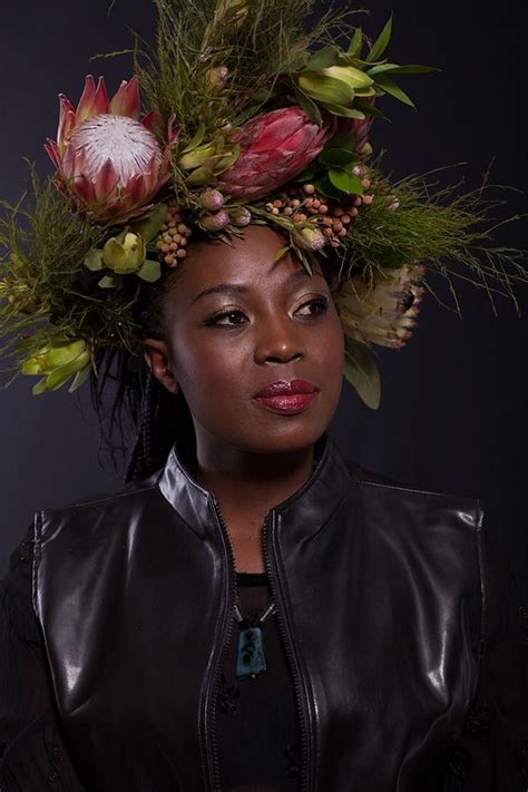 African Flower Ii On Behance Protea Flower African Flowers African Women Erika Behance