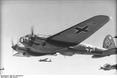 Heinkel He 111 German Medium Bomber Of Ww2