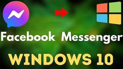 How To Install Facebook Messenger On Windows 10 2021 Youtube