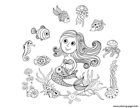 Free Free Printable Coloring Pages For Adults Mermaids Download Free