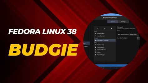 Fedora 38 Budgie Desktop Youtube