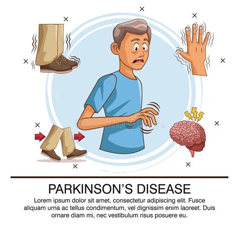 Parkinsons Disease Infographic Stock Illustrations Parkinsons Disease Infographic Stock