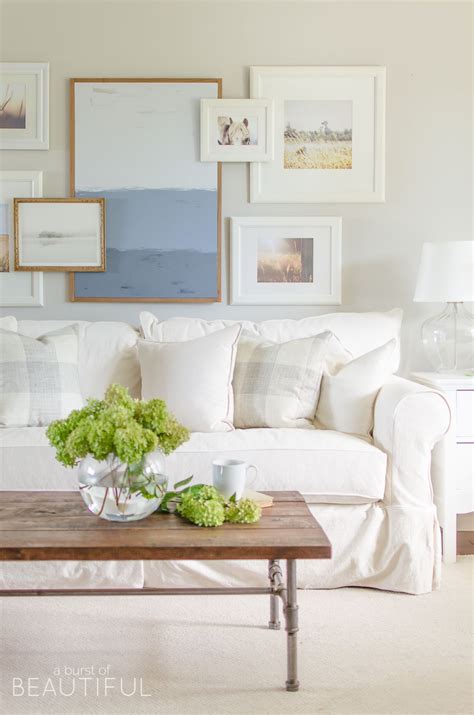 Why We Chose A White Slipcovered Sofa Nick Alicia White Furniture