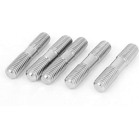 Amazon Uxcell M X Mm Stainless Steel Double End Threaded Stud