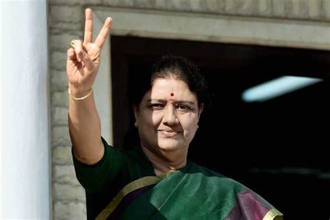 Sasikala Hints At Political Comeback The Tribune India