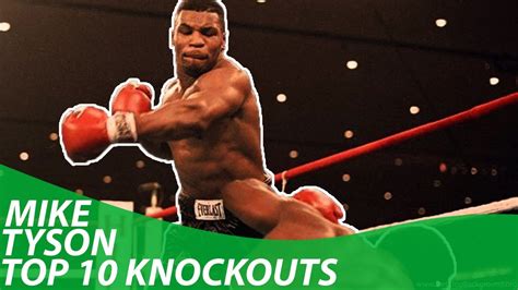Mike Tyson Top 10 Knockouts Youtube