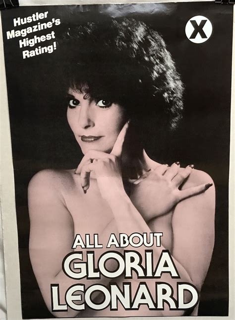 all about gloria leonard 1978 poster