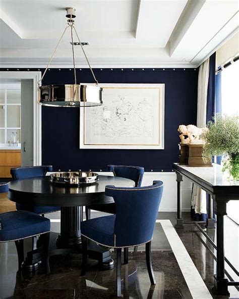 Spectacular Blue Dining Room Ideas