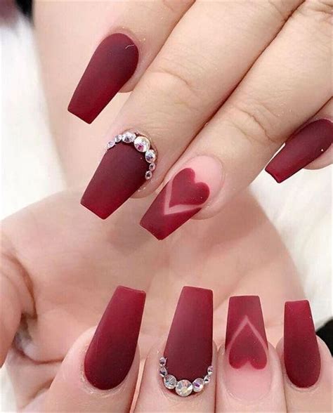 2019 Easy Tutorials Of Hot Valentines Nails Designs Nail Designs Valentines Valentines Day