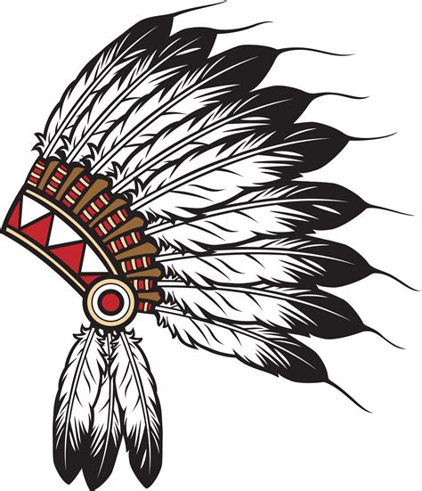 American Indian Chief 3192638 Vector Art At Vecteezy