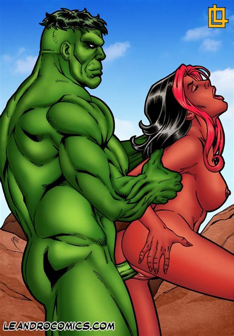 Shemale Red Hulk