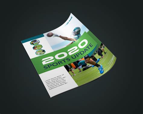 Sports Leaflet Cover Design On Behance