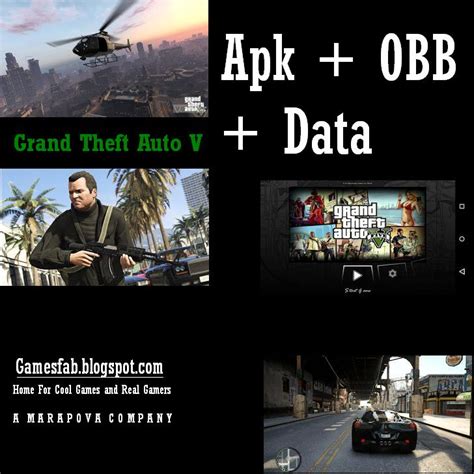 GTA 5 Apk Data OBB GAMES FAB