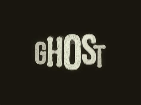 Ghost Logo By Steve Ridgway On Dribbble