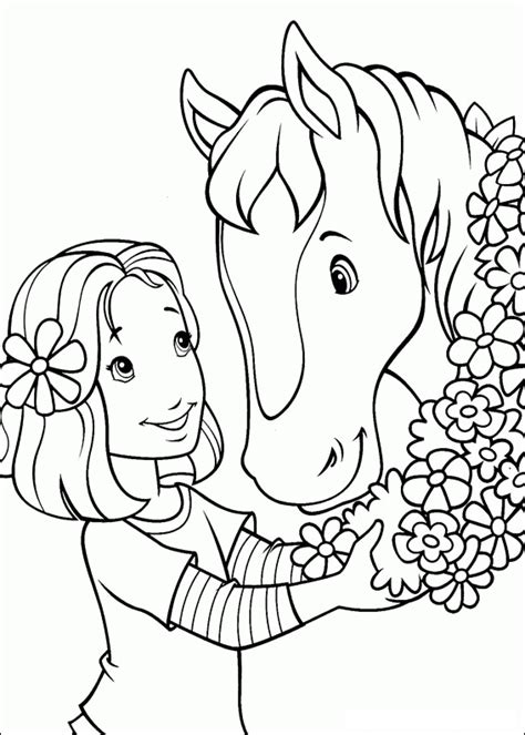 Here you can print free coloring pages and paint: Holly hobbie Coloring Pages - Coloringpages1001.com