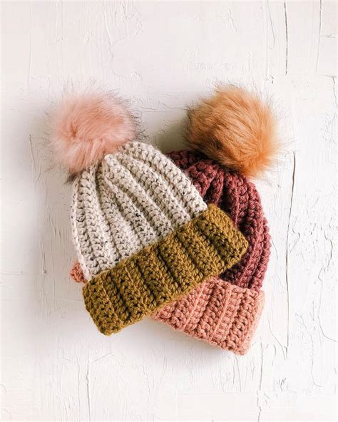 30 Free Crochet Winter Hat Patterns For Beginners Blitsy