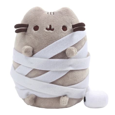 Pusheen Mummy Small Cute Halloween Costume Soft Toy Pusheen Cat Plush
