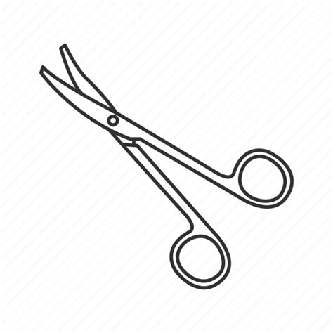 Cut, dissecting scissors, enucleation scissors, scissors, surgical ...