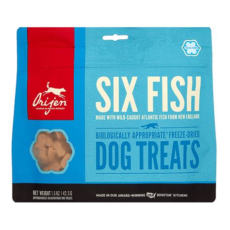 Orijen Six Fish Biologically Appropriate Freeze Dried Dog Treats 15