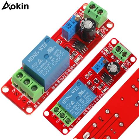 Buy Aokin Ne555 Timer Switch Adjustable Module Time Delay Relay Module