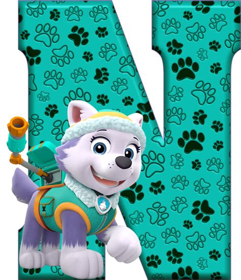 Paw Patrol Letters Png