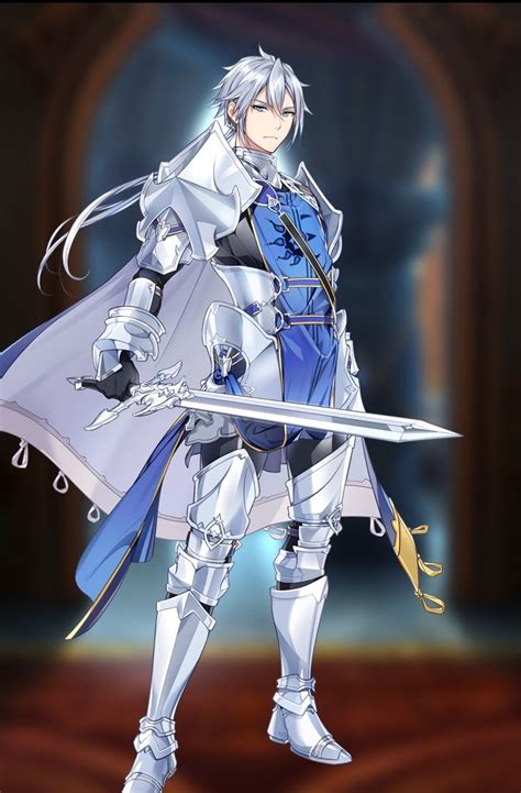 Handsome Anime Boy With Armor