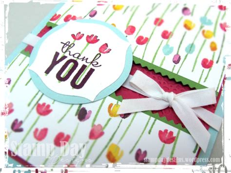 Painted Petals Thank You 2 By Samson1023 At Splitcoaststampers