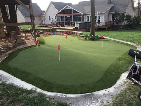 Backyard Golf Backyard Golf Kanopy Its Every Golfers Dream To Own A Backyard Golf Course