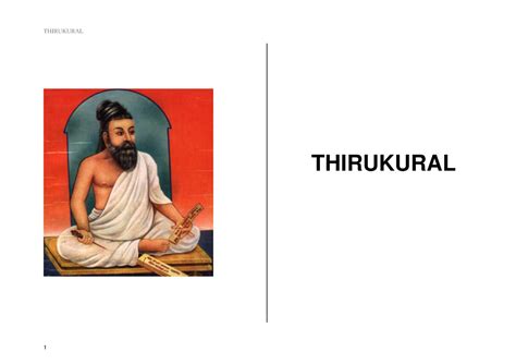Kural Thirukural Index To This Publication Introduction This