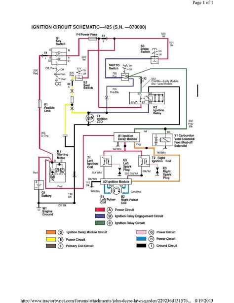 John Deere X540 Wiring Diagram Wiring Diagram