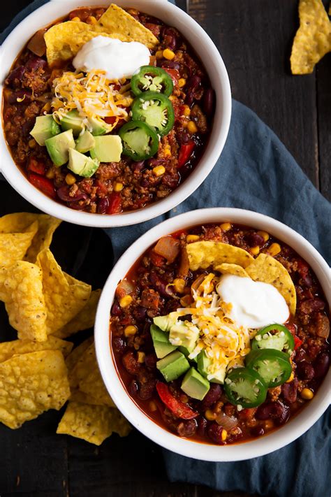 Slow Cooker Super Bowl Chili Recipes Because Yum Stylecaster