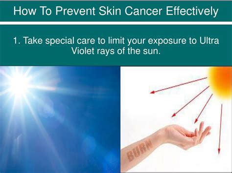 Ppt How To Prevent Skin Cancer Effectively Powerpoint Presentation