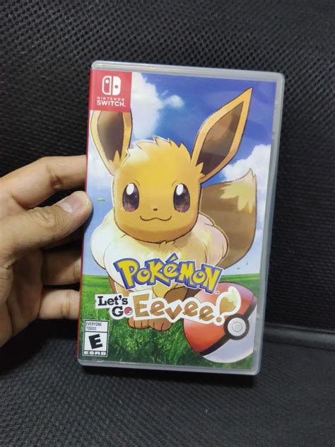 Pokemon Lets Go Eevee Switch Games Video Gaming Video Games Nintendo