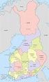 File:Regions of Finland labelled FI.svg - Wikimedia Commons | Finland ...