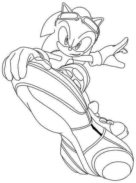 Sonic The Hedgehog Images To Color Sonic Coloring Hed