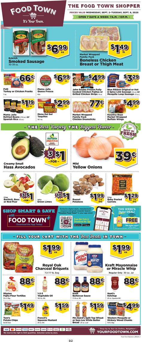 Food Town Current Weekly Ad 0902 09082020 Frequent