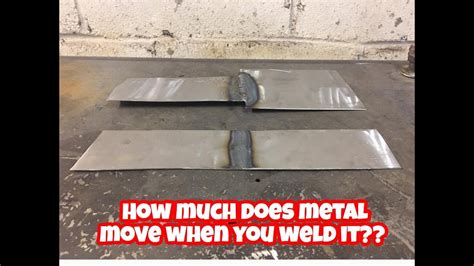 How Much Does Metal Move When You Weld It Warp Tests With Mig And Tig