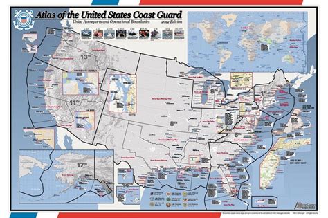 Atlas Of The United States Coast Guard Units Homeports And
