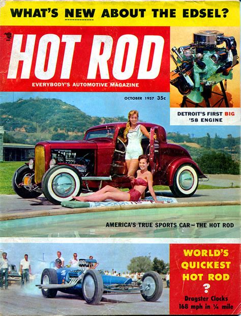 Hot Rod Magazine Cover October A Photo On Flickriver