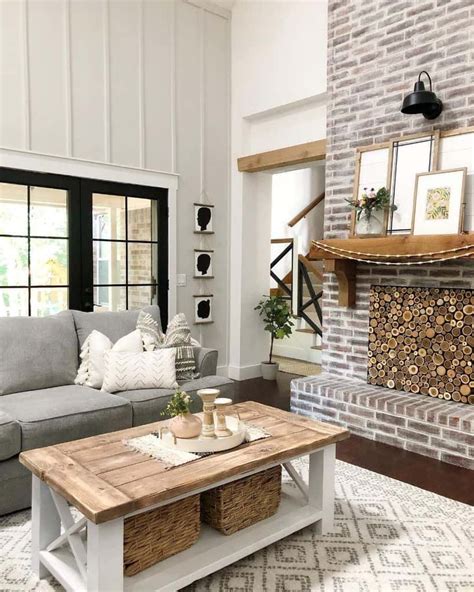 The Top 80 Best Modern Farmhouse Decor Ideas Interior Home And Design