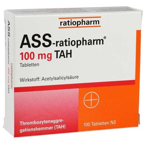 Ass Ratiopharm 100 Mg Tah Tabletten 100 St Frau Themen Kleeblatt