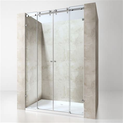 modern 10mm thick tempered glass shower enclosure with sliding door design china sliding show