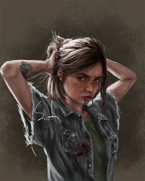Artstation Grown Girl Ellie From The Last Of Us 2