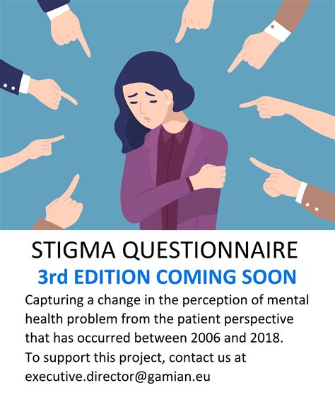 Stigma Questionnaire Gamian Europe
