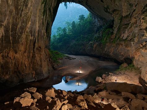 Water Flow Nature Wallpapers Hd Huge Cave Hand High Res