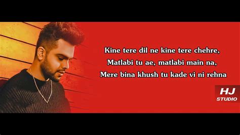 Teri Khaamiyan Akhil Lyrics Youtube